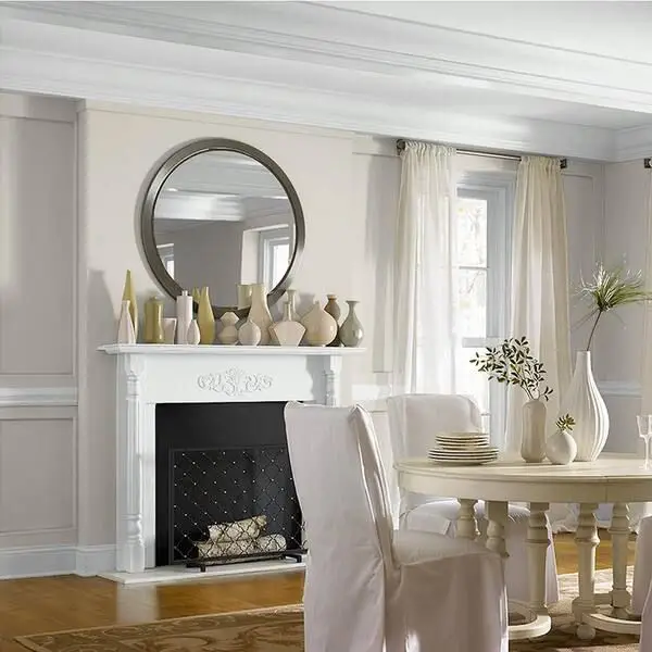 Soft Gray dining room